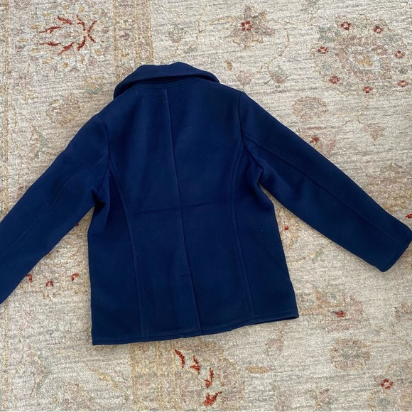 NWT Gapkids Blue Wool Peacoat size M - Picture 2 of 3